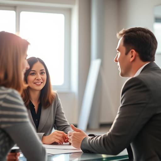 Succesvolle interviewer tijdens training